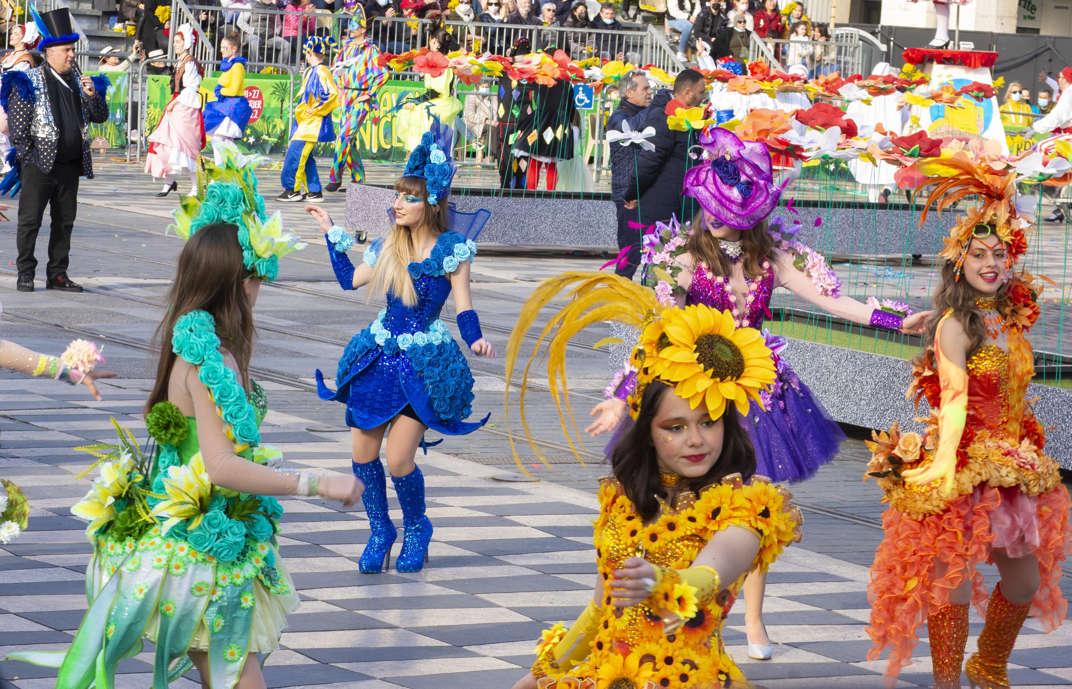 Batalla de las Flores - Carnaval de Niza 2022