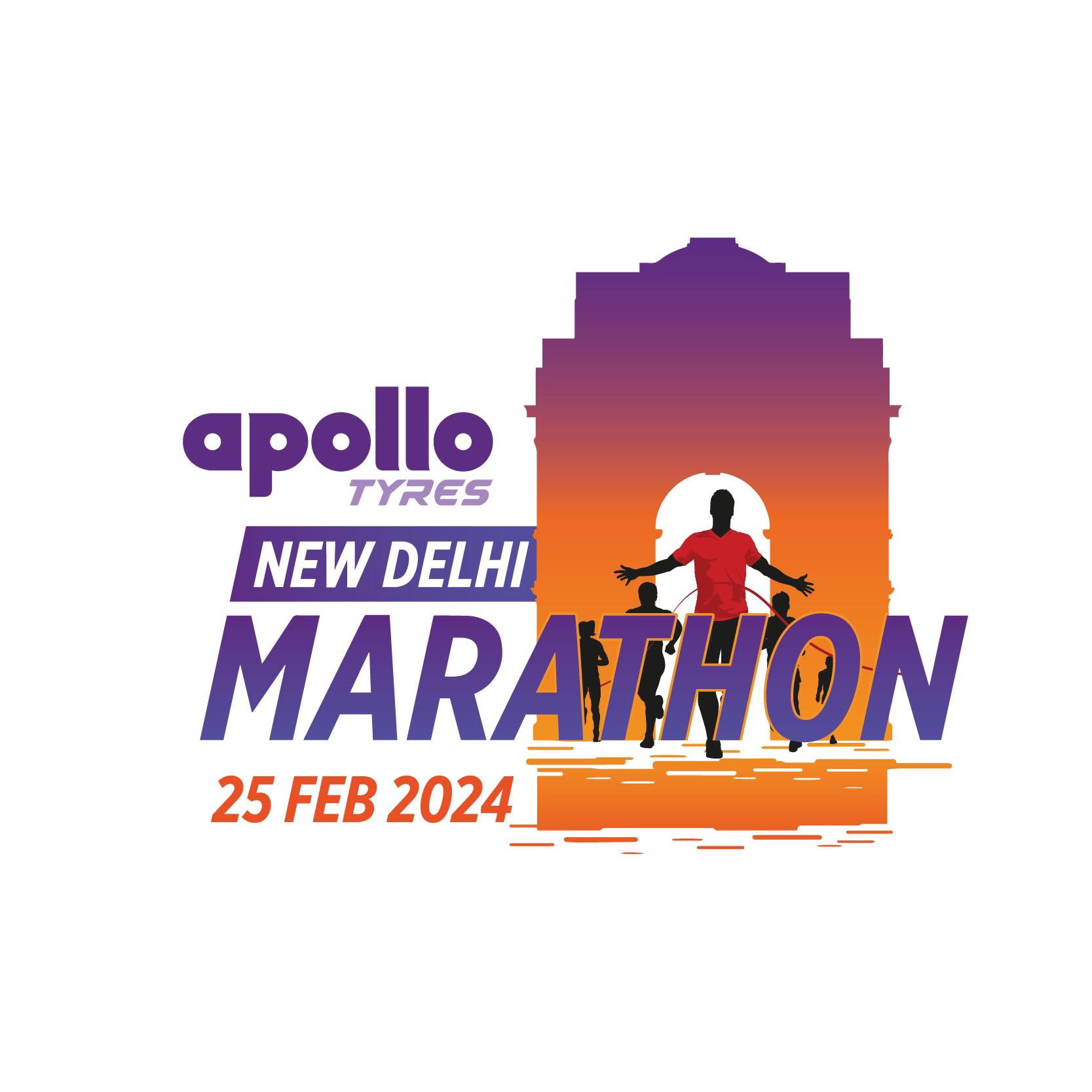 logo Maratón de Delhi