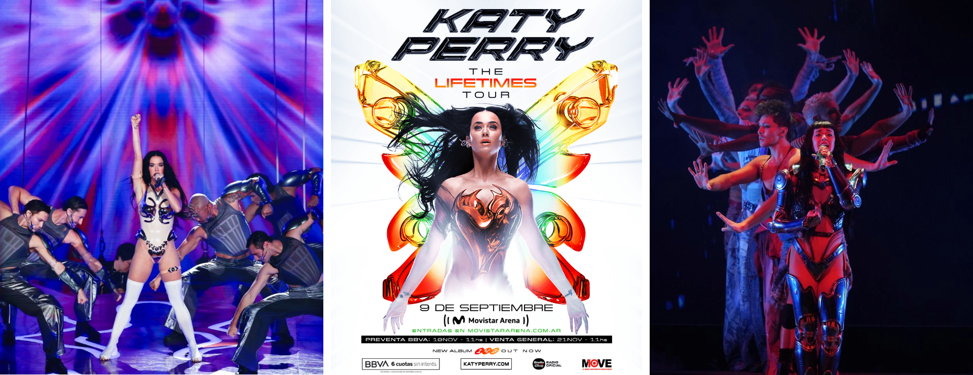 KATY PERRY - THE LIFETIMES TOUR