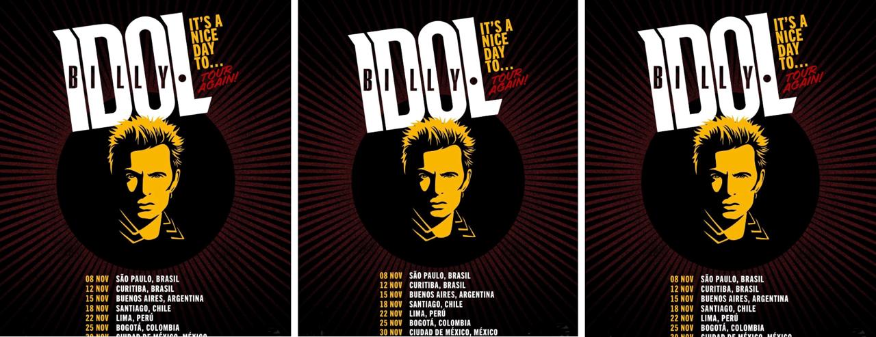 Billy Idol - It´s A Nice Day To Tour Again