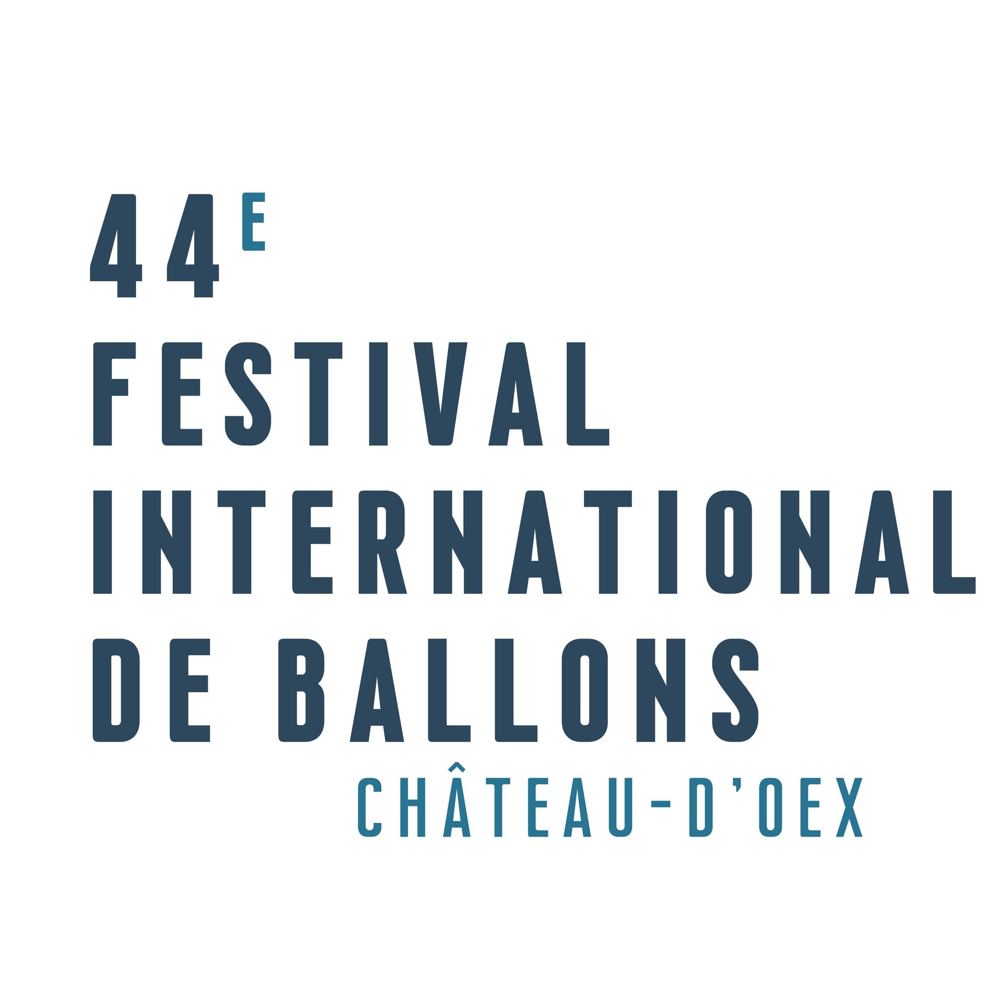 logo Festival Internacional del Globo Aerostático en Château-d'Oex
